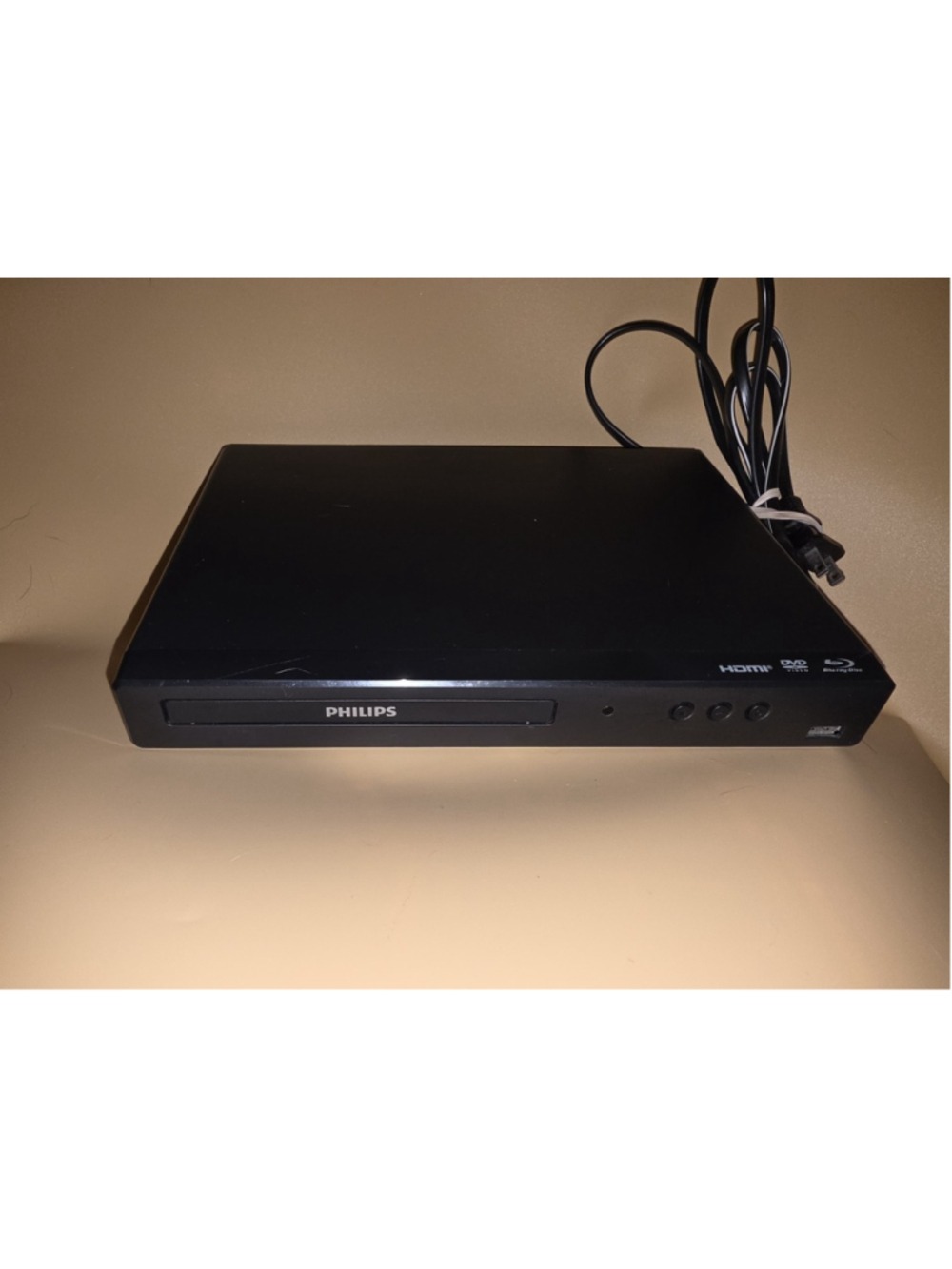 Philips BDP1502/F7B HDMI Upscaling Blu-Ray + DVD Player - Works - No Remote